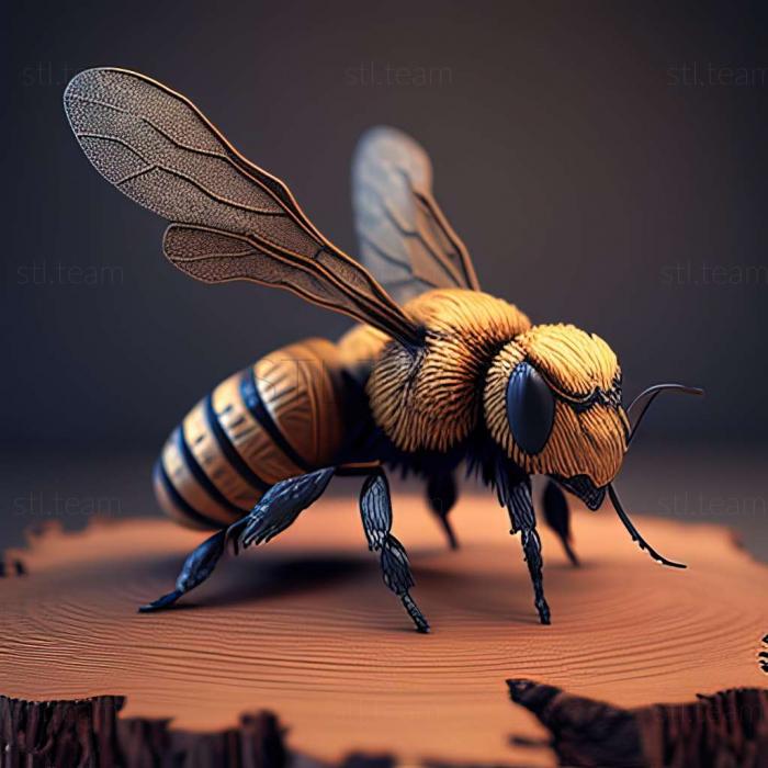 3D модель Hesperocolletes дугласи (STL)